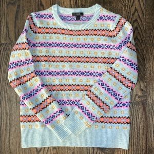 J.Crew Fair Isle Sweater size S